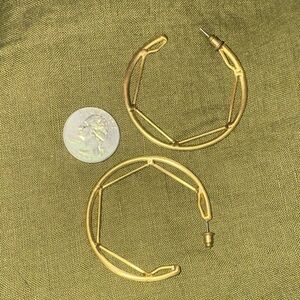 Gold Hoop Earrings